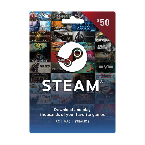 Picture of Steam gift card 50$ - Global