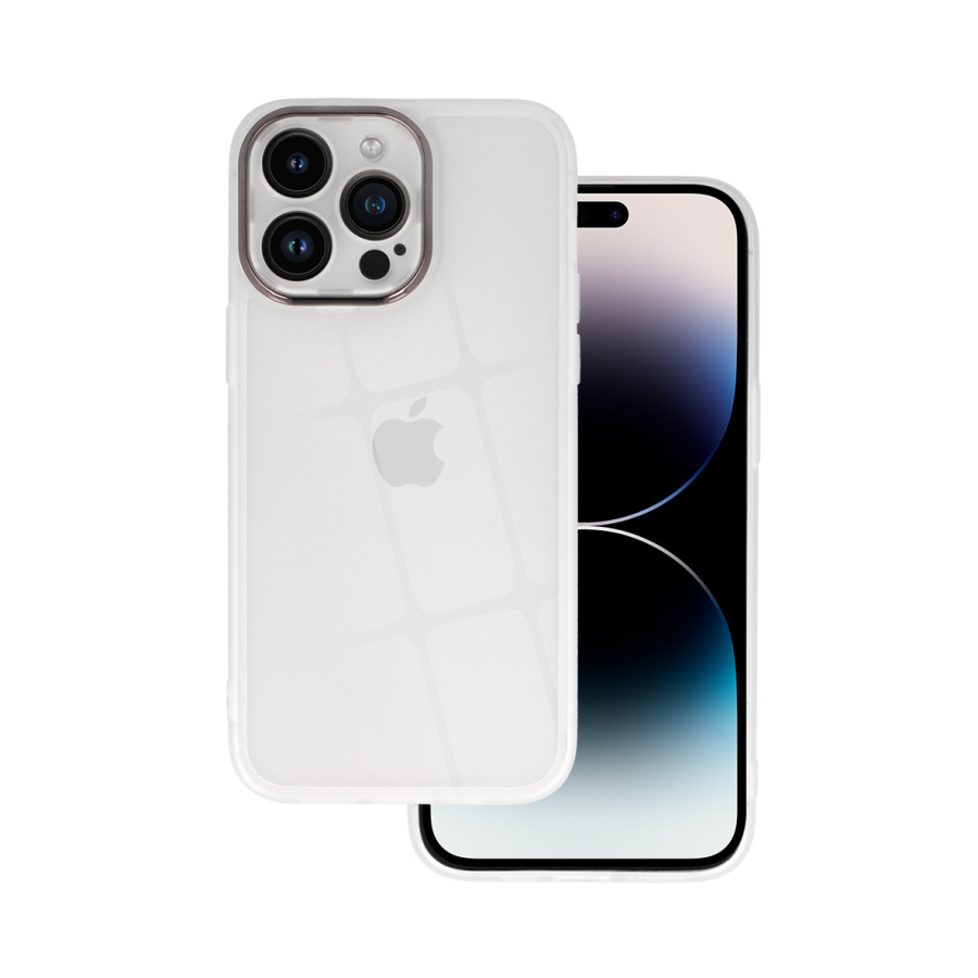 ZAŠTITNA MASKA ZA SOČIVA ZA IPHONE 13 PRO MAX BIJELA PROZIRNA