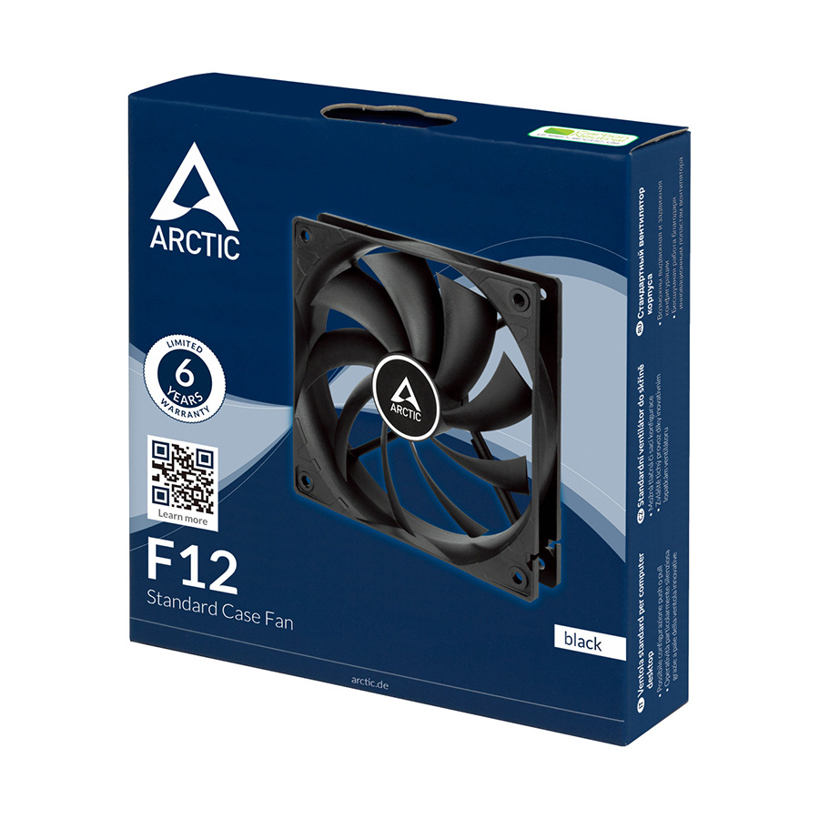 Ventilator ARCTIC F12 Case Fan Black ACFAN00201A
