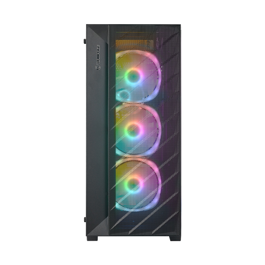 Kućište gaming RAMPAGE PRIME Mesh Tempered Glass 4*ARGB Fan Hub E-ATX, 37919