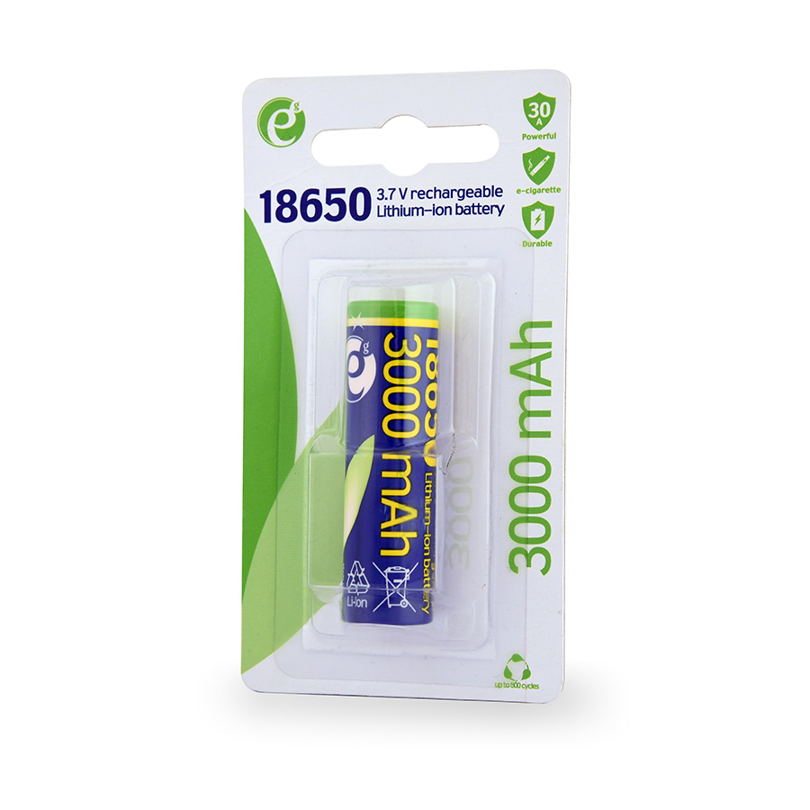Punjiva baterija 18650 EG-BA-18650-10C/2500, GEMBIRD