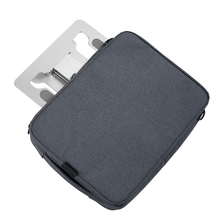 Postolje za notebook riser stand preklopivi, silver GEMBIRD, NBS-D1-03