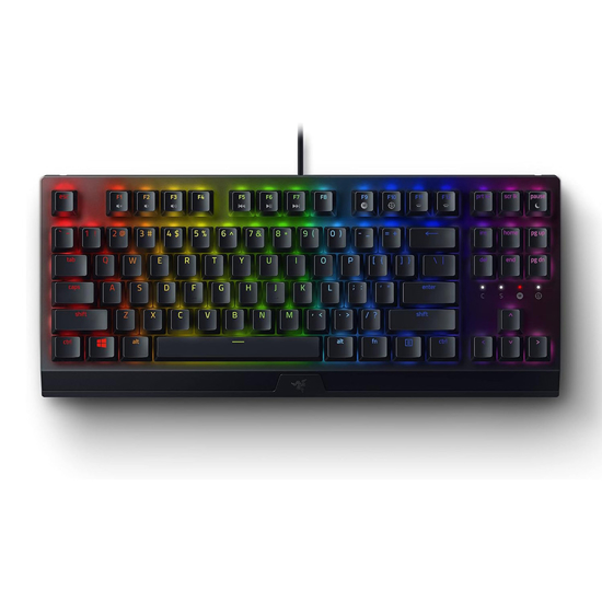 Picture of Tastatura Razer™ BlackWidow V3 Tenkeyless - Mechanical Gaming Keyboard (Yellow Switch) - US Layout, FRML packaging, RZ03-03491800-R3M1
