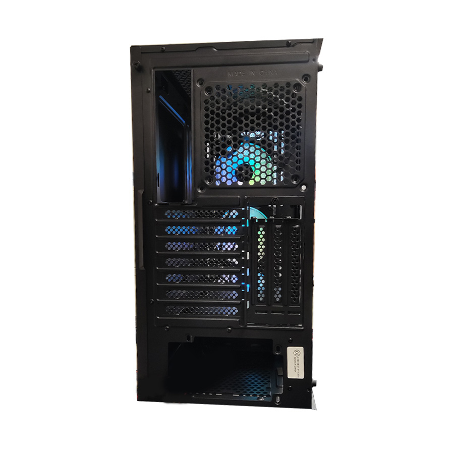 Kucište IG-MAX X3805-A06 GIANT GLASS, E-ATX, ventilator RGB 3x 120mm, 3xUSB, audio panel