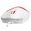 Picture of Miš Everest SM-220 USB White/Red 1200dpi 3D Optical