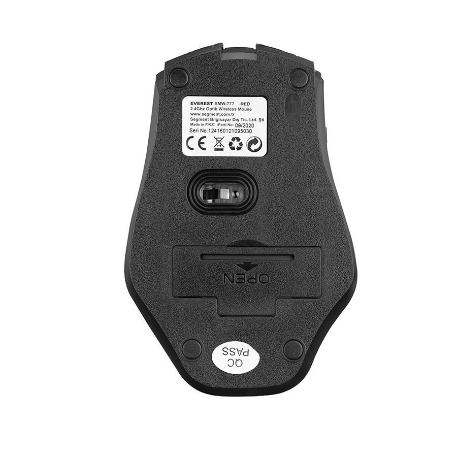 Miš wireless Everest SMW-777 Red 2.4Ghz Optical, 23573