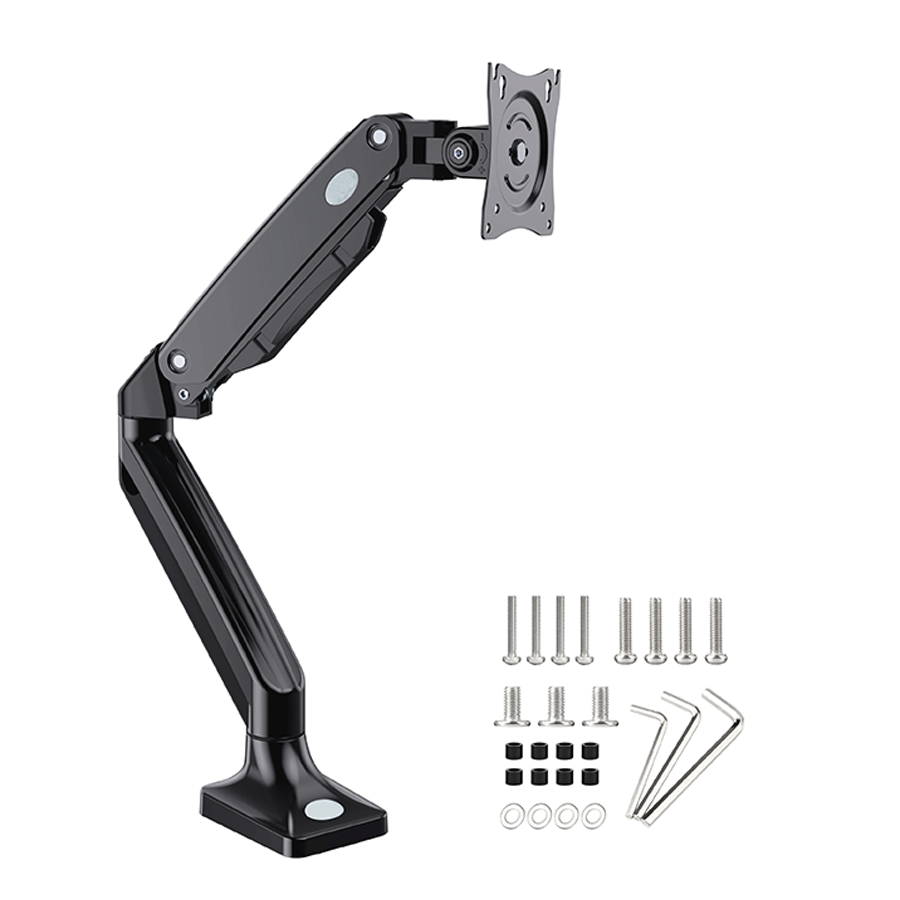 NOSAČ ZA MONITOR GEMBIRD MA-DA1-03, montaža na stol, (tilting), 17”-35”, up to 10 kg