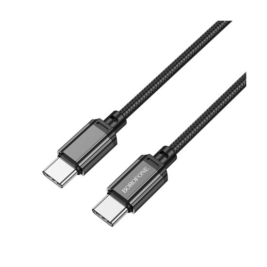 Picture of USB kabal 1m BOROFONE BX87 Sharp 60W charging data Type-C to Type-C black