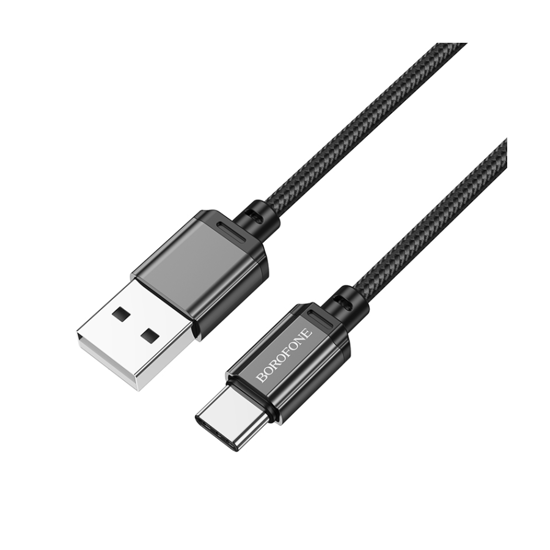 Picture of USB kabal 1m BOROFONE BX87 Sharp charging data Type-C black