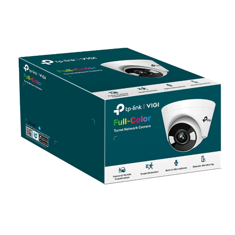 TP-Link VIGI C440(4MM) 4MP mrežna kamera u punoj boji SPEC:H.265+/H.265/H.264+/H.264, 1/3"" CMOS progresivno skeniranje, boja/0,04 Lux@F1,6, 0 Lux sa