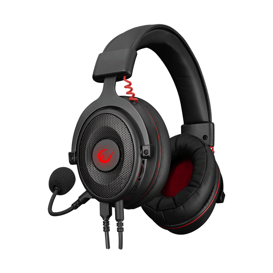 Slušalice sa mikrofonom gaming RAMPAGE RM-K60 DROP PLUS All In One USB 7.1,Typ-C and 3.5mm Output ,Surround Sys