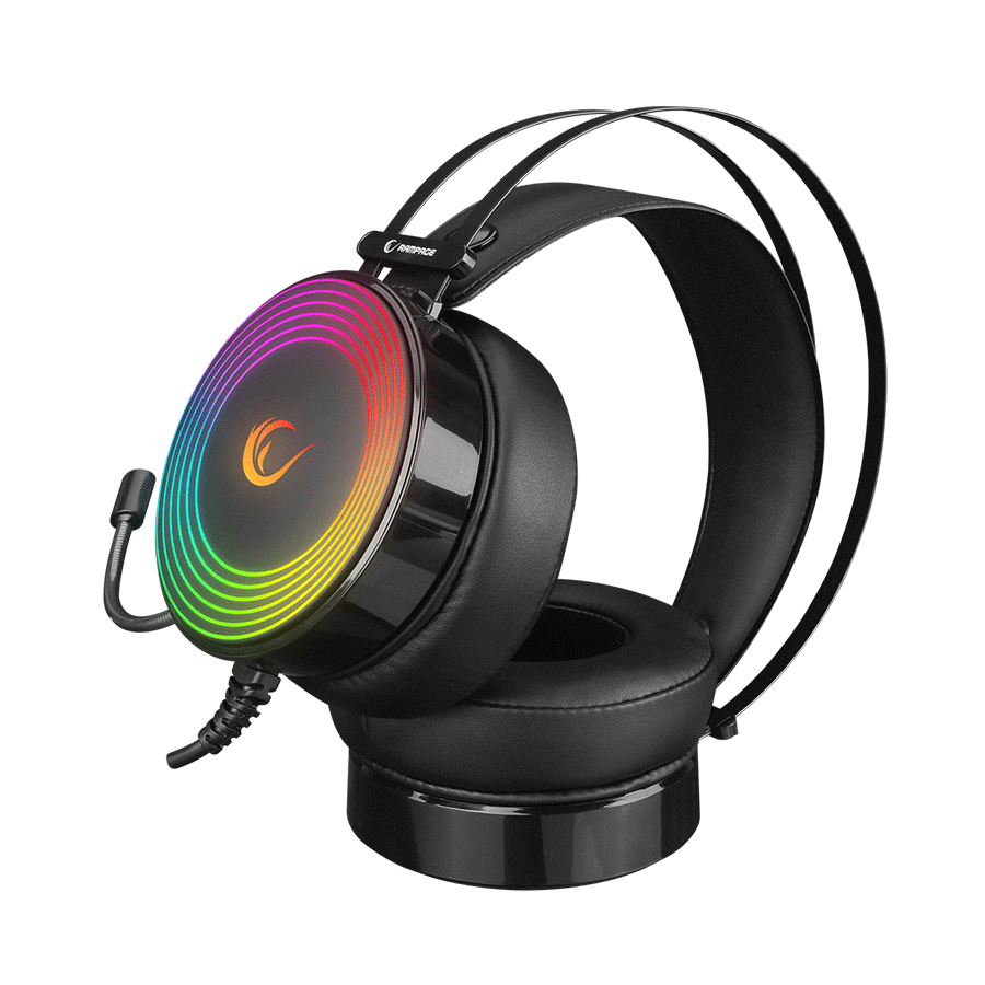 Slušalice sa mikrofonom gaming RAMPAGE Rampage RM-K97 HELIX USB 7.1 Version RGB