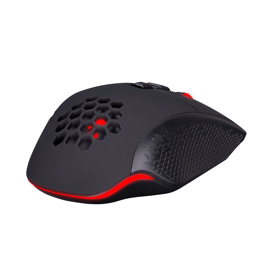 Miš gaming Everest RAGE-X1 Usb Black Led Illuminated 6400dpi 8 Buttons Programable Gaming Mouse with holes design, Sunplus 192