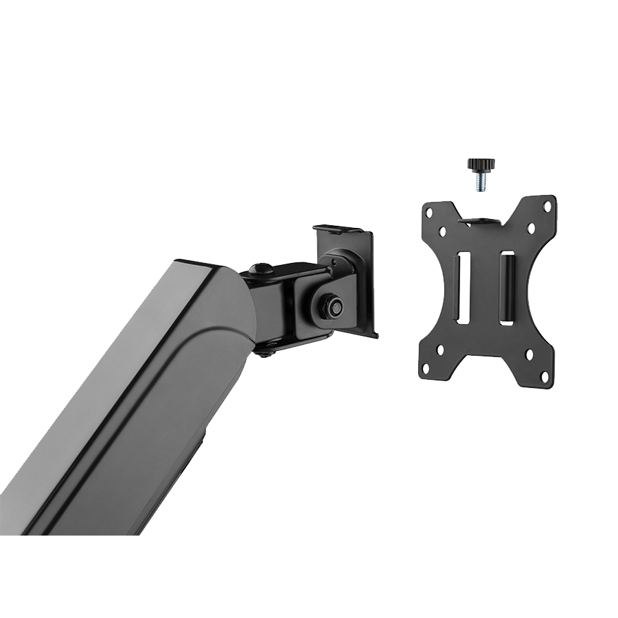 NOSAČ ZA TRI MONITORA GEMBIRD MA-DA3-01, montaža na stol, (full-motion), do 27”, up to 7 kg