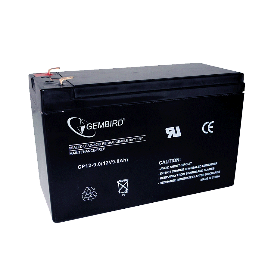 Baterija za UPS GEMBIRD, BAT-12V9AH, BAT-12V9AH