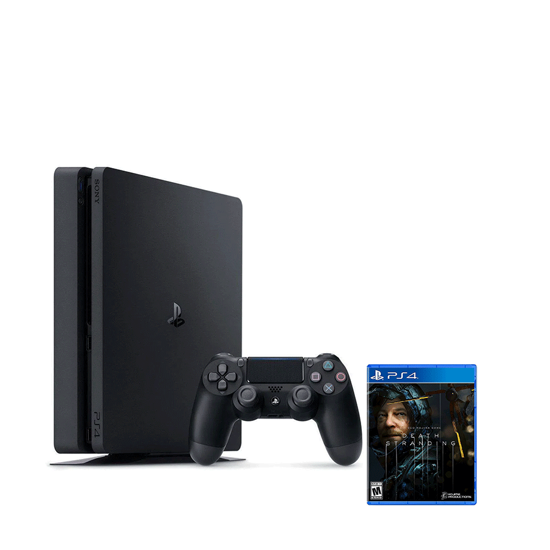 Picture of PlayStation 4 500GB F Chassis Black + Death Stranding Standard Edition PS4