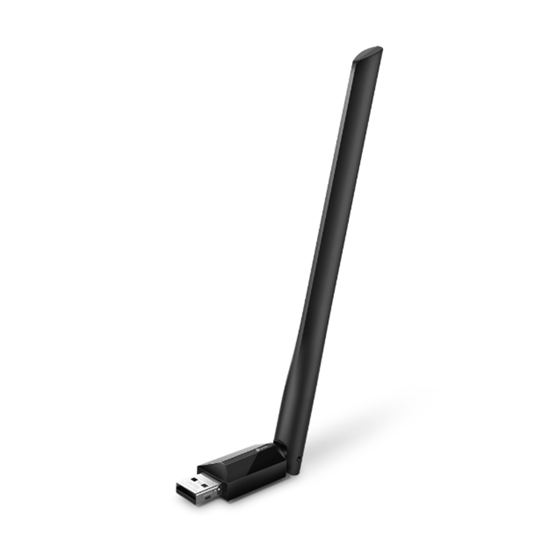 Picture of TP-Link ARCHER-T2UPLUS  AC600 High Gain Wi-Fi Dual Band USB adapter, 433Mbps na 5GHz + 200Mbps na 2,4GHz, USB 2.0, 1 antena visokog pojačanja