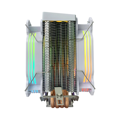 Picture of CPU hladnjak RAMPAGE OCTAGON C60 White 57CFM 1800RPM 2x12cm ARGB AM5/LGA1700 Compatible Air Cooled CPU Fan