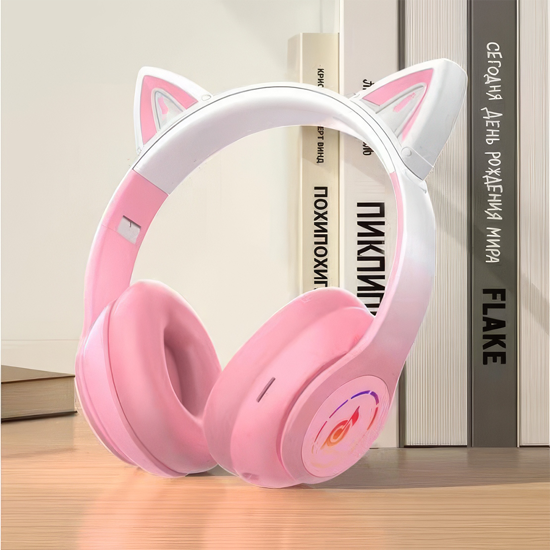 Picture of Slušalice za djecu bluetooth cat AS-WH15 pink