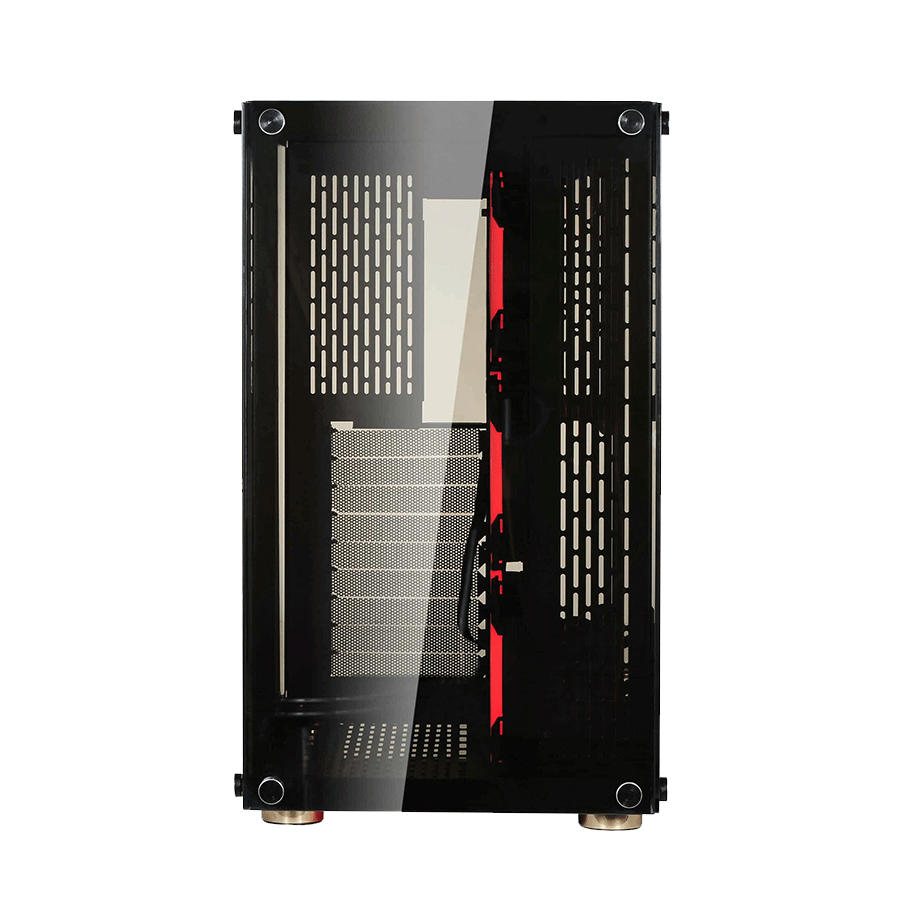 Kućište Protonic X2 7019 Gaming RGB ATX, X2-O7019G/W-U3X2