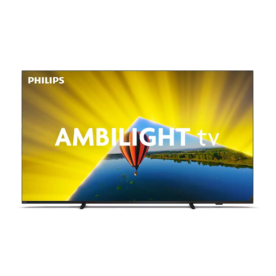 Picture of Philips TV 55" PUS8079 4K Titan OS Ambilight s 3 strane HDMI 2.1 Pixel Precise Ultra HD Dolby Atmos 