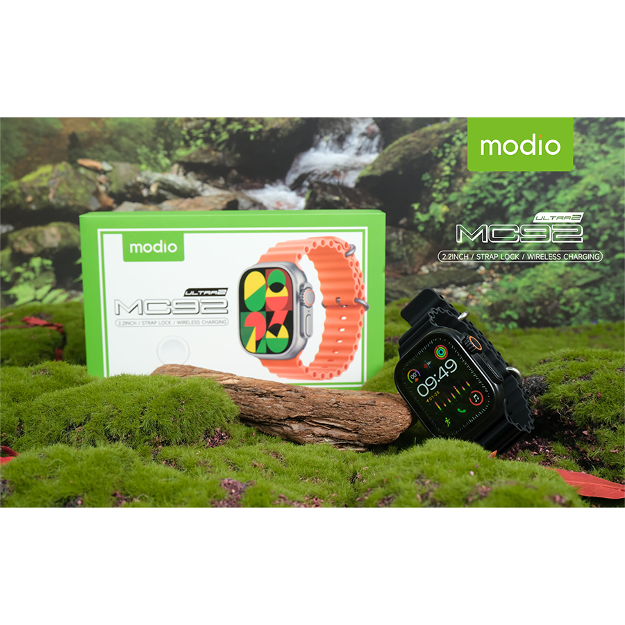 Pametni sat Modio MC92 Ultra 2 Orange dvije narukvice