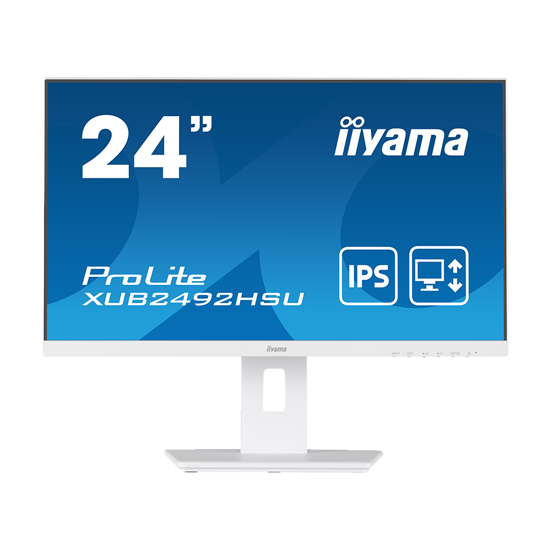 Picture of Monitor IIYAMA 23.8" XUB2492HSU-W5 1920x1080 IPS White HDMI VGA DP 4ms 