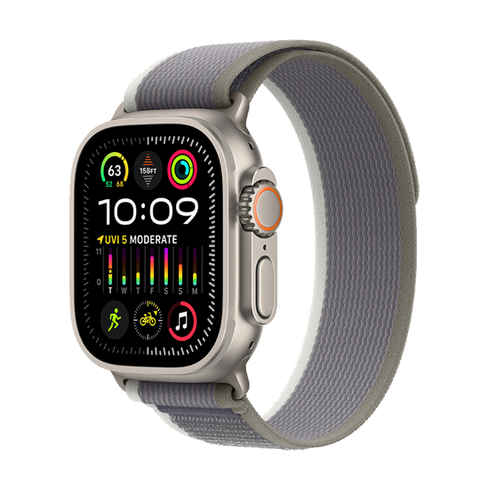 Picture of Apple Watch Ultra 2  49mm Titanium Green/Gray