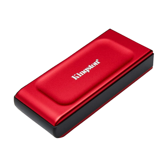 Picture of EXT.SSD 1TB Kingston SXS1000R/1000G USB 3.2 Gen 2 peeds up to 1,050MB/s read, 1,000MB/s write Includes USB-C to USB-A cable RED