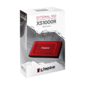 Picture of EXT.SSD 1TB Kingston SXS1000R/1000G USB 3.2 Gen 2 peeds up to 1,050MB/s read, 1,000MB/s write Includes USB-C to USB-A cable RED