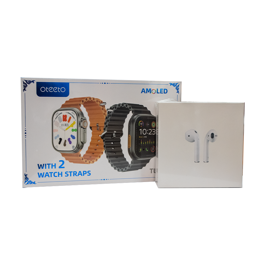 Pametni sat Oteeto TU96 Smart Duo black + slušalice poklon
