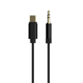 Picture of Audio kabl GEMBIRD USB type-C to stereo 3.5 mm AUX cable, 1.5 m, black, CCA-CM3.5M-1.5M