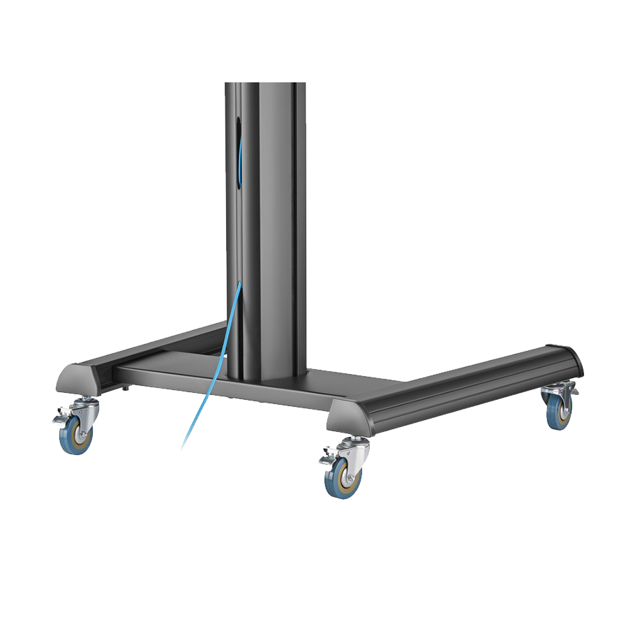 Nosač za TV na stalku aluminum na tockovima TVS-70T-02