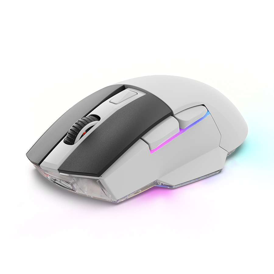 Miš SHARKOON gaming wireless/wired Skiller SGM50W White