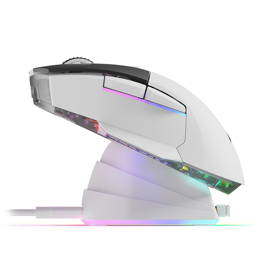 Miš SHARKOON gaming wireless/wired Skiller SGM50W White
