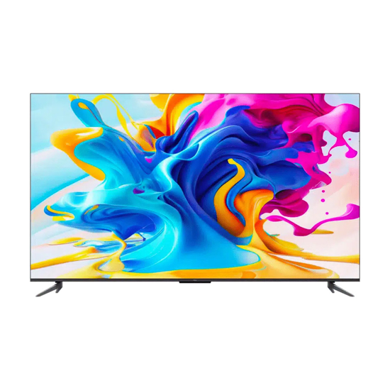 Picture of TV TCL QLED  50C645, 4K Ultra HD, Smart TV, Android, Google TV, 120 Hz DLG, HDR 10+, HDMI 2.1, Metalik Sivi **MODEL 2023**