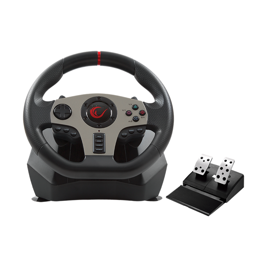 Picture of Volan i pedale gaming RAMPAGE V900-S PS3/PS4/PC/XBOXONE/XBOX360/SWITCH 6 in 1 Pedal Racing/Steering Wheel