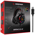 Picture of Slušalice sa mikrofonom gaming RAMPAGE Miracle-X1 RGB 7.1 Surround Sound System Gaming Headset with Microphone