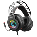 Picture of Slušalice sa mikrofonom gaming RAMPAGE Miracle-X5 Black RGB Led 7.1 Surround Sound System Gaming Headset with Microphone