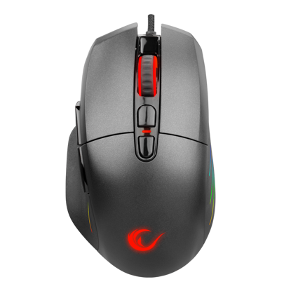 Miš gaming RAMPAGE SMX-R650 SCORE Usb Black, RGB illuminated 10000 Dpi, PMW-3325, 8D. Programable Gaming Mouse