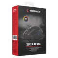 Picture of Miš gaming RAMPAGE SMX-R650 SCORE Usb Black, RGB illuminated 10000 Dpi, PMW-3325, 8D. Programable Gaming Mouse