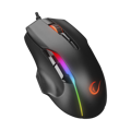 Picture of Miš gaming RAMPAGE SMX-R45 ORBIT Black. Wired  6400dpi, Huano S, 7D RGB Illuminated USB Professional Gaming Mouse