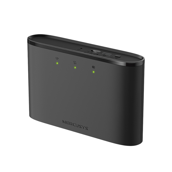 Picture of ROUTER Mercusys MT110 4G LTE mobilni Wi-Fi, 2200 mAh baterija, 4G LTE brzine do 150 Mbps, 150 Mbps WiFi 2,4 GHz, SIM kartica Plug and Play