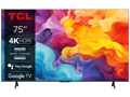 Picture of TCL 75"V6B 4K HDR TV Google OSHDR10 and HDR HLG; HDMI 2.1;Game Master 2.0; Dolby Audio ( 75V6B ) 