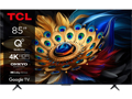 Picture of TCL 85"C655 4K QLED TVGoogle TV; QLED pro; 144HZMotion clarity pro; HDMI 2.1; 2.1 ONKYO ( 85C655 ) 