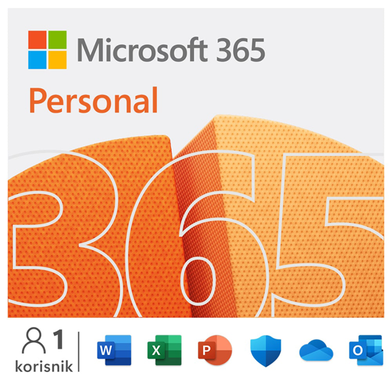 Picture of Microsoft Office 365 Personal Retail Eng 1YR p10 QQ2-01902