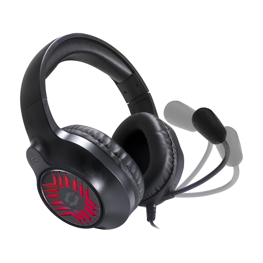 Slušalice sa mikrofonom SPEEDLINK TYRON RGB, PC/PS5/PS4/Xbox Series X/S/Switch/OLED/Lite, black, SL-860016-BK