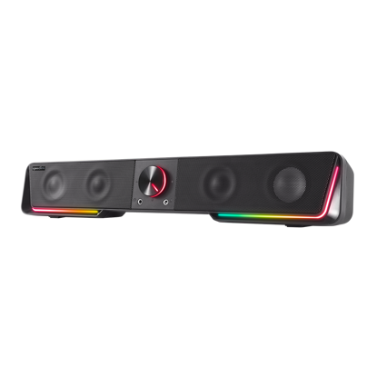Zvucnik SPEEDLINK GRAVITY RGB, Stereo Soundbar, black, SL-830200-BK