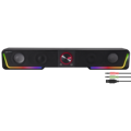 Picture of Zvucnik SPEEDLINK GRAVITY RGB, Stereo Soundbar, black, SL-830200-BK