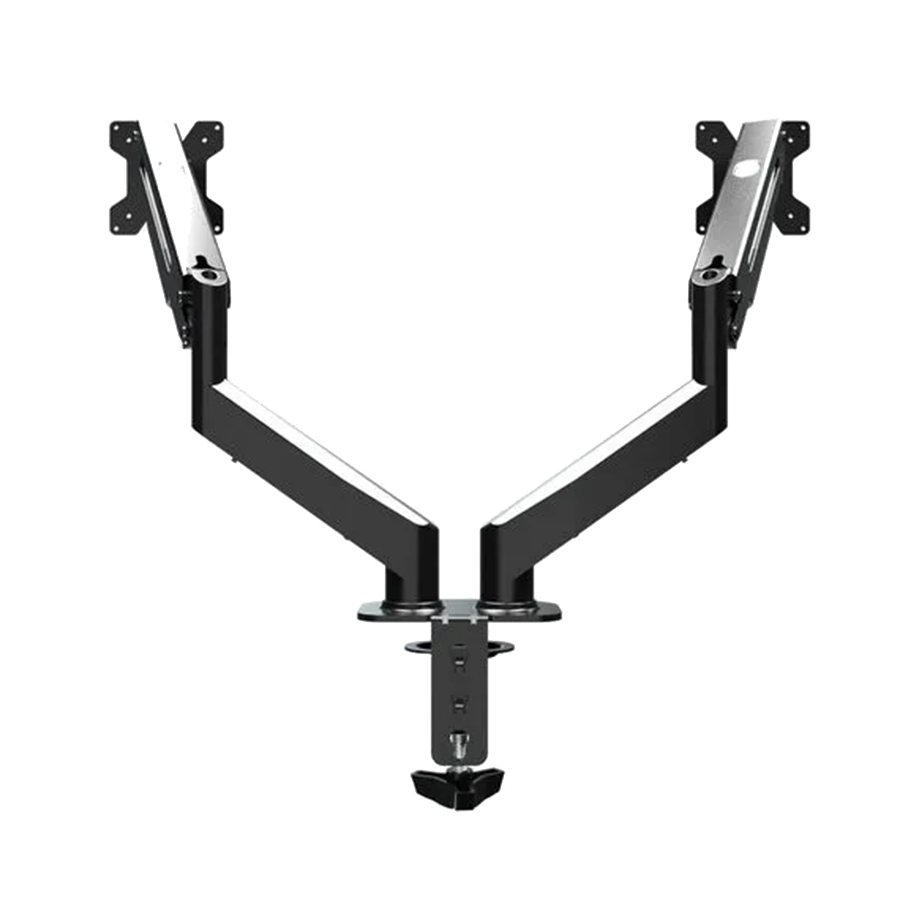 NOSAČ ZA DVA MONITORA ESPERANZA DESK HOLDER WITH GAS SPRING FOR 2 COMPUTER MONITORS 17"-27" MACHE, ERW020